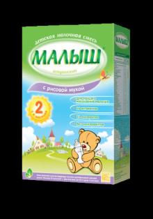 Malysh with rice flour