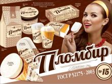 Ice Cream Brick "Plombir Retro"