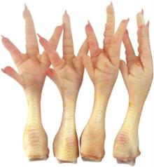 Frozen processed chicken feet A/B grade