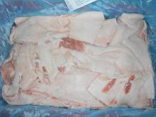 Pork Back fat, frozen