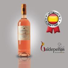  Spanish  Valdepenas rose  wine 