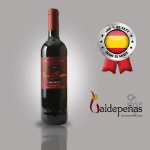 Spanish Valdepenas red wine Reserve