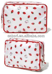 2015  Travel  Toiletry  Bag s,Cosmetic  Bag  corn starch plastic  bag 