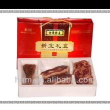 China jinhua hams meat product food frozen pork meat for sale 1600g