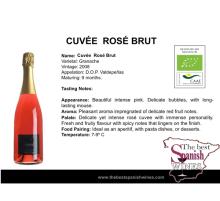 Rose Sparkling wine Cuve Brut