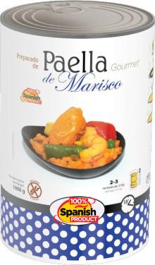 Seafood Spanish Paella - Paella de Marisco Espanola