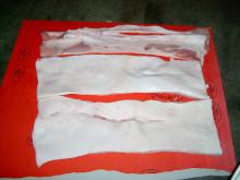 pork back fat frozen