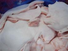 Frozen pork cutting fat