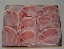 .Frozen pork chop