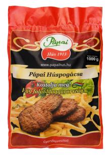 Frozen burgers