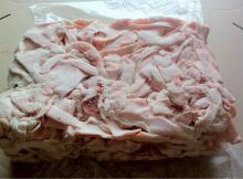Pork fat - frozen - Romania
