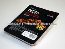 Diced Bacon smoked