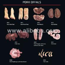 Pork offals