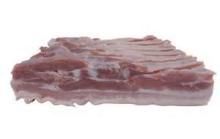  Pork   belly , deli grade,  boneless  (single ribbed), rind on