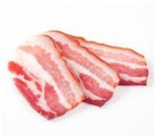 frozen pork bacon