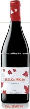 TEMPRANILLO WINE D.O. RIOJA.