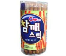 Sesame stick biscuits