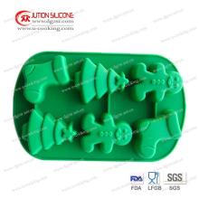 Bakeware tools Christmas gift silicone cake decoration, soap mold, chocolate mould
