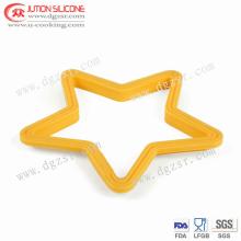 FDA,LFGB,ROHS approval  heart ,bear,star shape non stick egg frying  ring 