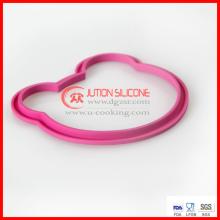 Wholesale cartoon shaped non stick silicone egg frying ring