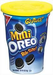 Oreo Mini Biscuits Cup 115gr