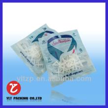 aluminum foil custom tea bag with ziplock