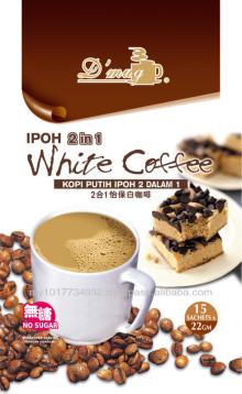 Ipoh 2 in 1 White  Coffee   Sugar   Free 