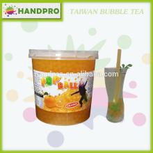 High Quality 3.2kg package Orange Popball for Taiwan Bubble Tea drinks - like Popping boba