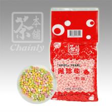 Bubble Tea Pink Red Tapioca Pearl