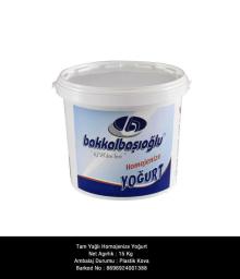 Homogenized Yogurt 15kg