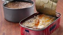 canned tuna (canned sardine in vegetable oil )
