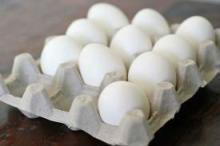 Farm Fresh White Eggs