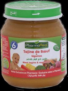 Meat tagine & Vegetables