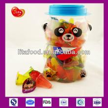 Jelly OEM Service for Mini Jelly Fruit Jelly Pudding in 100pcs Panda Jar