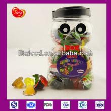 Yiwu  Lychee   Jelly  Sweets in Cute Bear Jar