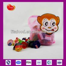 Mini Wild Strawberry Jelly Pudding Certified HALAL for Sale in 40pcs Monkey Bag