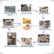 Potato chips production line/automatic potato chips making machine