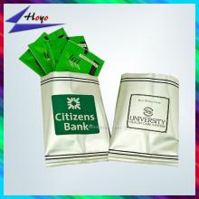 wholesale 3-side sealing aluminum foil zip lock plastic green tea bag