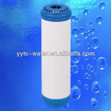 high quality&compact 5 /10 /20 granular carbon  water  filter cartridge(UDF) for home