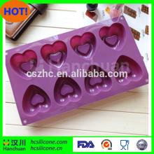 heart shape silicone molds for cake decorating