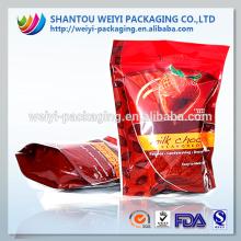 fruit lollipop bags/lollipop  wrapper /food grade  plastic  packaging