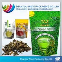 Custom heat seal empty nylon pyramid tea bags