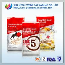 Laminated Kraft Paper Coffee &Tea Bags With Ziplock