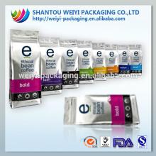 Aluminum foil zip lock bag/ aluminum foil bag for food/ Stand up Aluminum Foil bag with zipper