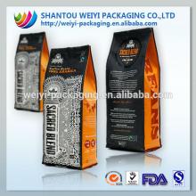 customized plastic aluminum foil  coffee   bag s/  coffee   bag  with  valve /  Coffee  packaging  bag s