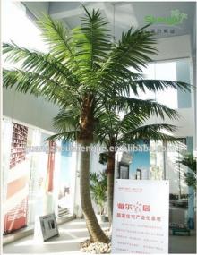 bend afforest tree factory price pool/hall/playground/beach outdoor landscaping UV protective fiberg