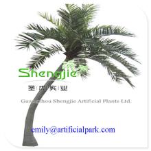 SJ001 factory price fake coconut home/playground/beach/swimming pool outdoor decoration UV protectiv