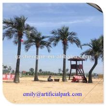 factory price high quality fake coconut tree home/beach/pool/park/building outdoor decoration artifi