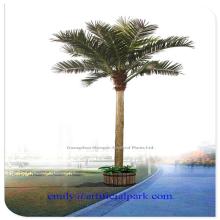 GZ factory price fake coconut home/playground/beach/swimming pool outdoor decoration UV protective a