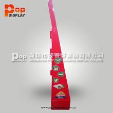 purple cardboard lollipop display stand